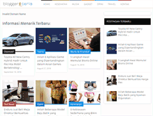 Tablet Screenshot of bloggerceria.com